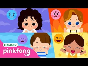 Le Mie Emozioni | Canzoni dei Abitudini Sane | Pinkfong, Bimbo Squalo! Canzoni per Bambini