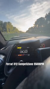 1M views · 10K reactions | Ferrari 812 Competizione 100-300 9500RPM V12!! | AutoTopNL | Facebook
