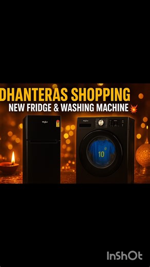 Dhanteras Shopping 🪔 | New Fridge & Washing Machine Unboxing | Whirlpool Appliances Vlog
