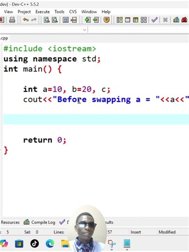 How to Swap Two Numbers in C++ in 30 Seconds