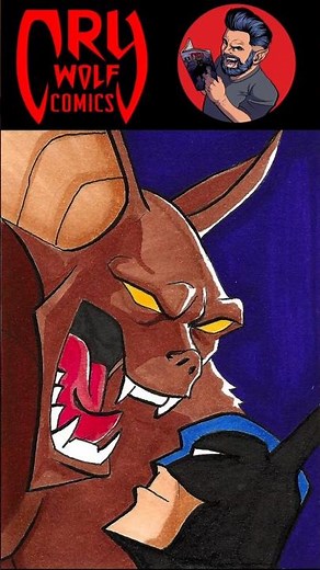 JuneToon Day17: Rabid #Manbat #batmantheanimatedseries