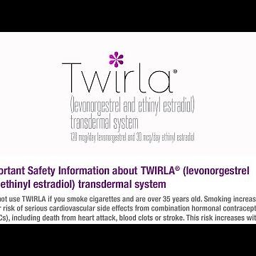 Important Safety Information, including BOXED WARNING for Twirla