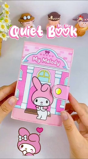 My Melody Quiet Book DIY Tutorial | Sanrio Inspired