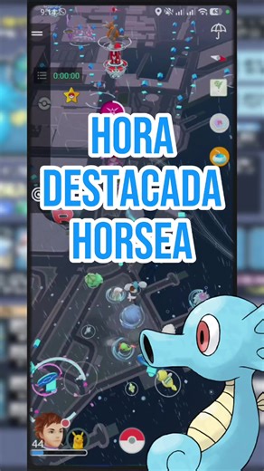 Hora Destacada Horsea en Pokémon Go #Legacyfly #pokemon #PokemonGo #pikachu #pokemontiktok