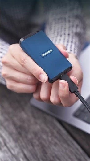 ESD410C Portable SSD - Made for High Speeds. Built to Endure. #ESD410C #Transcend #PortableSSD