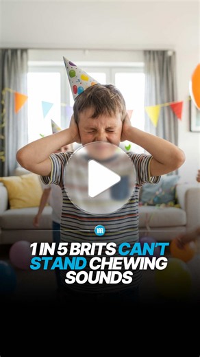 If the sound of someone chewing fills you with rage, you're definitely not alone 😭🍽️ Researchers at King's College London have found that nearly one in five Britons experience significant distress from everyday noises like chewing, sniffing and even breathing. The condition, known as misophonia, can trigger feelings of anger, anxiety and discomfort — so maybe your