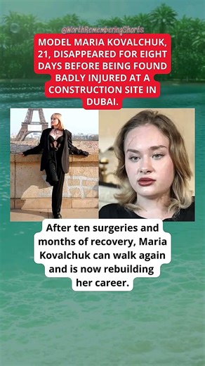 UKRAINIAN model survives brutal attack and returns to career