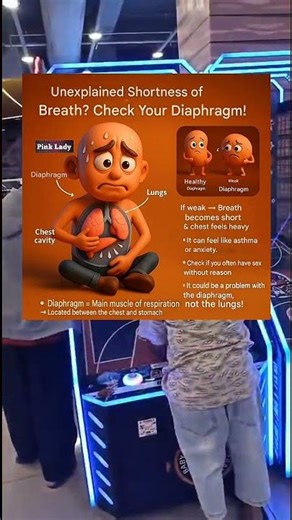 DIAPHRAGM ISSUES? UNEXPLAINED SHORTNESS OF BREATH MAY BE THE ANSWER!