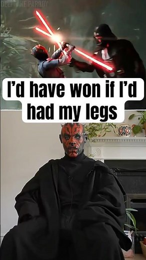 Darth Maul & Darth Vader React To Their Fight