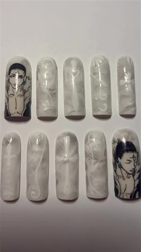 Chrollo-Inspired Nail Art Designs for Unique Styles