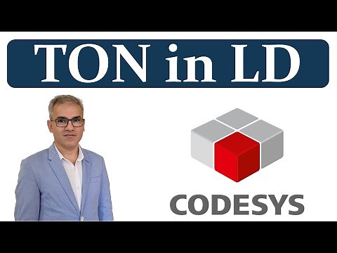 CODESYS: Using TON (timer on-delay) function blocks in Ladder Logic #on-delay #plcprogramming