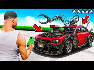 GTA 5 but Franklin's Car Can TRANSFORM!