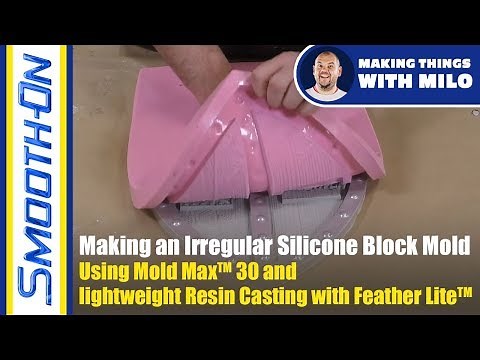 How To Make a Silicone Block Mold of an Irregularly Shaped Model: Mold Max™ 30