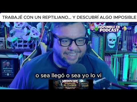 TRABAJÉ CON UN REPTILIANO… Y DESCUBRÍ ALGO IMPOSIBLE