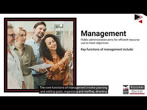 The Functions of Administration and the Function of Management in Public Administration (LU6/LO1)