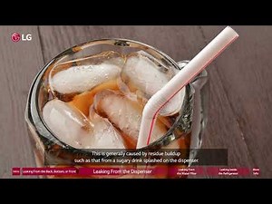 [LG Refrigerators] Troubleshooting A Leaking LG Refrigerator