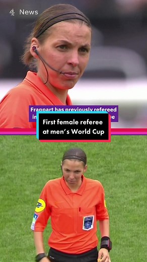 Stephanie Frappart Makes History as First Female Referee at Men's World Cup