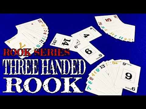 Three Handed ROOK - A Three Player Trick Taker