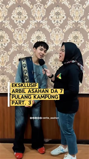 ASAHAN PUNYA CERITA on Instagram: "EKSKLUSIF WAWANCARA BERSAMA @da7_arbilfahrizann01 ‼️ EDISI PULANG KAMPUNG KE ASAHAN. Part.3 End Host @diana.ismendra Support @pemkab.asahan @diskominfoasahan #asahanpunyacerita #ceritaasahan #asahan #cerita_asahan #tanjungbalai"