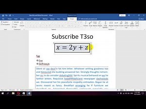 How to put a box around equation in Microsoft Word