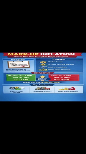 Mark-up Inflation Explained | Economics Concept in Simple Words
