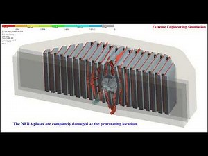 T72B Turret Armor Vs 120 mm M829 APFSDS-T #NERA VS APFSDS