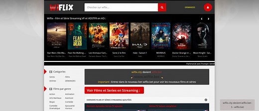 Voici la nouvelle adresse officielle de Wiflix en Janvier 2026 - E.S News