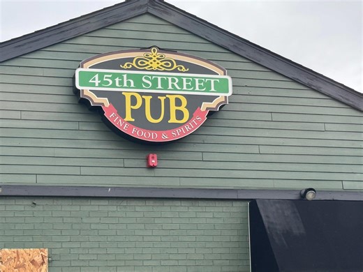 Edgewater Park's 45th Street Pub eyes Nov. 7 reopening after car crashes into its building