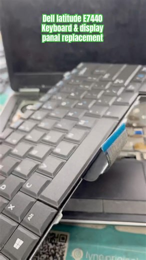 Dell latitude E7440 | display panal & keyboard replace | #dell #laptop #keyboard #display #viral