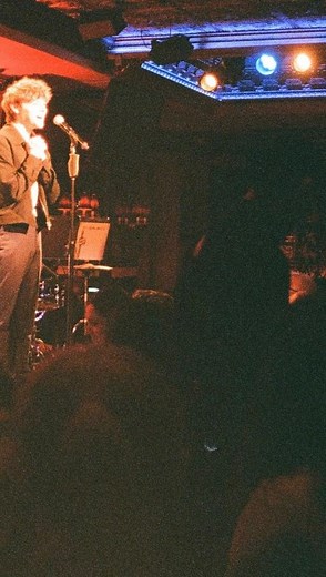 Jack Wolfe on Instagram: "I’ve been singing Songbird as a way to finish my little shows at @54below over the last month. I recorded this little thing in Salzburg aaaaages ago. I promise I iron a lot more often now, but I’m only marginally better on the guitar."