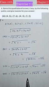 CLASS 10 Maths Ch 7 | Ex 7.1 Qno 6 Part 3| Triangles | NCERT #uppalmathematics