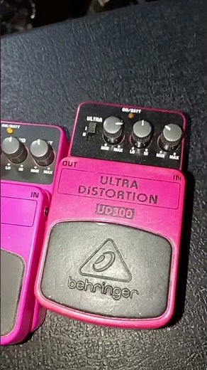 Legendary Behringer Distortion: DM100 Modeler, HM300 Heavy Metal, UD300 Ultra Distortion #Behringer