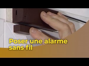 Install a wireless alarm