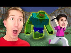 Pranking my friends with Mutant Creatures in Minecraft