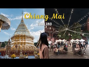 1 Incredible Week in Chiang Mai! l Iconic Landmarks, Local Food, Cafes l Couple Travel