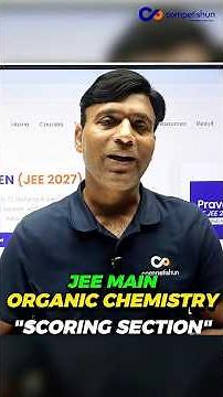 Stop Rote Learning Organic Chemistry! JEE Main Strategy That Actually Works #jee2027