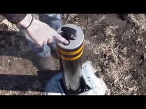 Retractable Manual Bollards - Ameristar | Assa Abloy