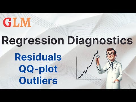 Regression Diagnostics (2/2) - Generalized Linear Models - Residuals, QQ-plot, Outliers