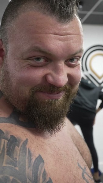 Doing some aerobics | Eddie Hall