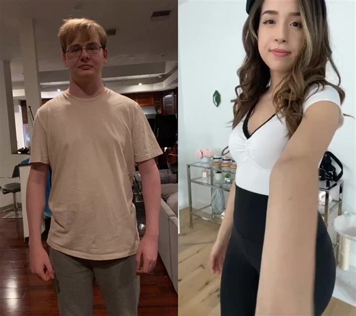 #duet with @poki #cute #cutechallenge | pokimane