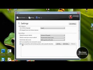 Securely Erase Files from Your Hard Drive by Britec