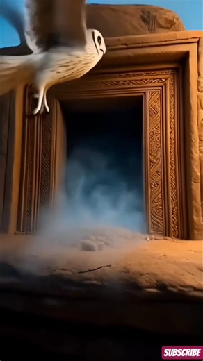 HIDDEN DOOR ?!! #hiddenhistory #archaeology #owl #explorepage