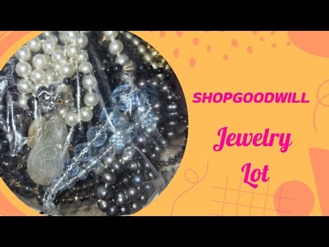 Shopgoodwill Jewelry Lot Unboxing / Sale #jewelry #unboxing #goodwill