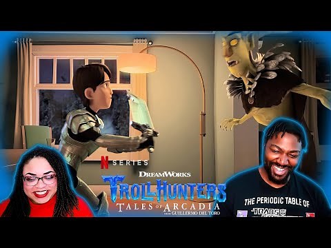S1 EPISODE 11 & 12 | Trollhunters Reaction | Jim vs Strickler