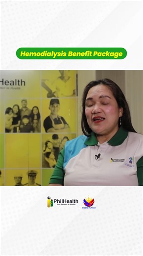 📣 𝗠𝗮𝘆 𝗛𝗲𝗺𝗼𝗱𝗶𝗮𝗹𝘆𝘀𝗶𝘀 𝗕𝗲𝗻𝗲𝗳𝗶𝘁 𝗣𝗮𝗰𝗸𝗮𝗴𝗲 𝘀𝗮 𝗣𝗵𝗶𝗹𝗛𝗲𝗮𝗹𝘁𝗵 Sa pinalawig na benefit package para sa Hemodialysis, mabibigyan ng suporta ang mga CKD5 patients upang mapanatili ang kanilang kalusugan at kalidad ng buhay. Abot-kaya at inklusibong pangangalagang pangkalusugan, hatid ng PhilHealth! Gamitin ang Hemodialysis Benefit Package ng PhilHealth. Panoorin ang video para sa detalye! #MyPhilHealth #SagotKaNgPhilHealth | Philippine Health Insurance Corporation