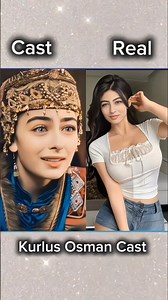 💥 Kurlus Osman Actor's Real AND Drama Cast ☠️ #leyakirsan #orhanbey #kurulusosman #fatmahatun