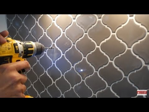 How to drill into tiles DIY tutorial