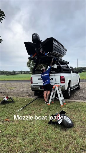 First Time Using a Mozzie Boat Loader