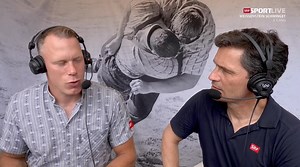 Der Berner Michael Moser, der Mann des Vormittags auf dem #Weissenstein. 🤼‍♂️🇨🇭⛰️ Video: SRF Sport Live mit Stefan Hofmänner vom Weissenstein Schwinget #SRFSchwingen | Matthias Sempach