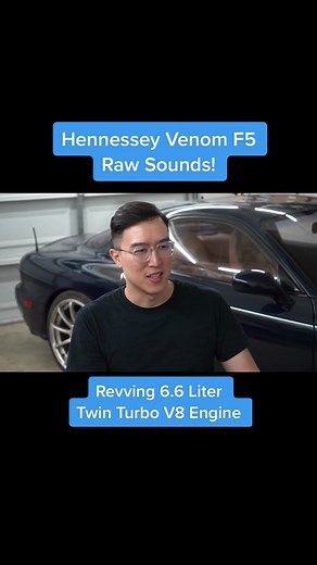 Hennessey Venom F5 Exhaust Sound Experience